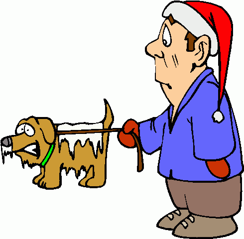 Clipart Dog Walking
