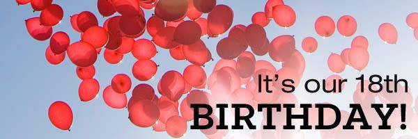 Happy 18th Birthday to us (save 50%) - Joomla Blog ~ Build a ...