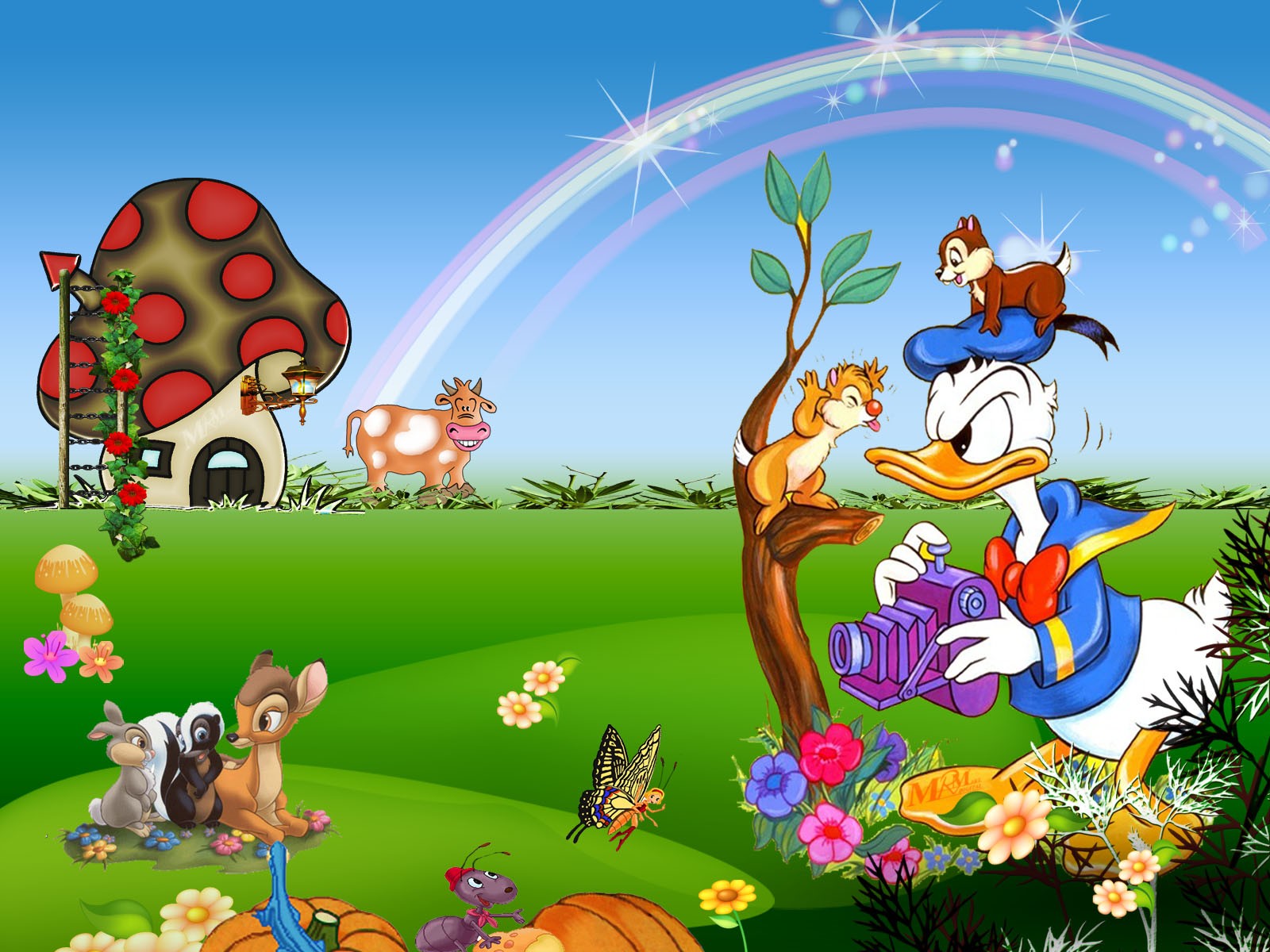 Funny Cartoons Wallpaper Background #7020773