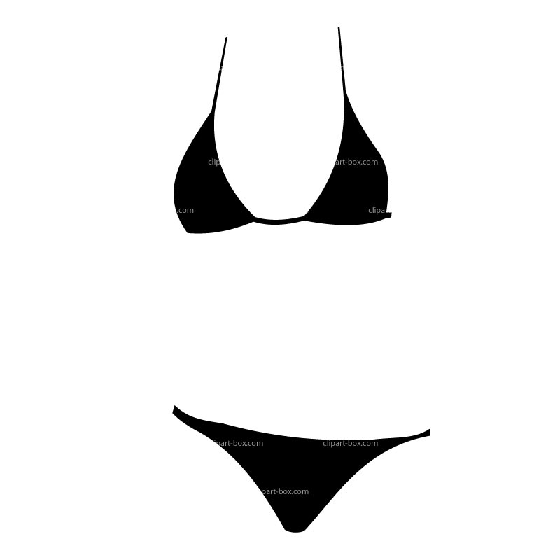 CLIPART BIKINI | Royalty free vector design
