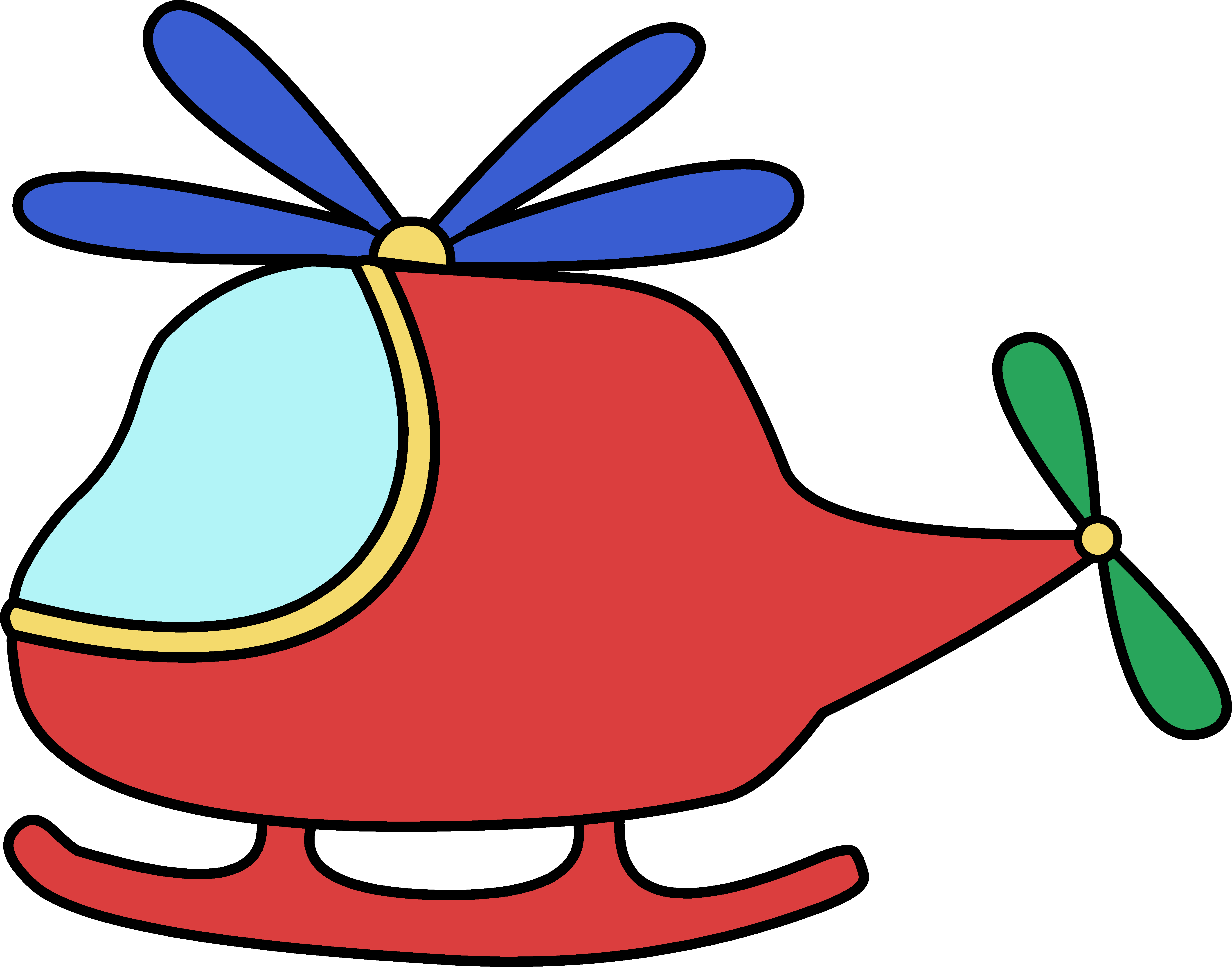 Cute Helicopter Clipart | Clipart Panda - Free Clipart Images