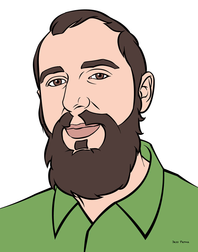 Head and Shoulder Portrait Cartoons Drawn from Photos