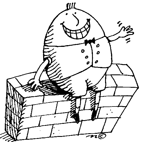 Humpty Dumpty - Clip Art Gallery
