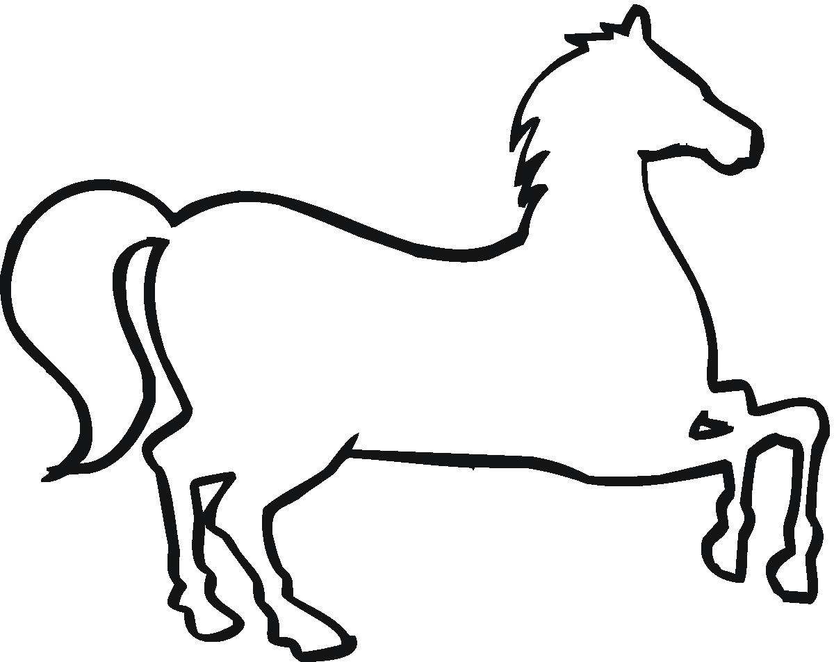 Horse Outline Clip Art Vector Free For Download - ClipArt Best ...