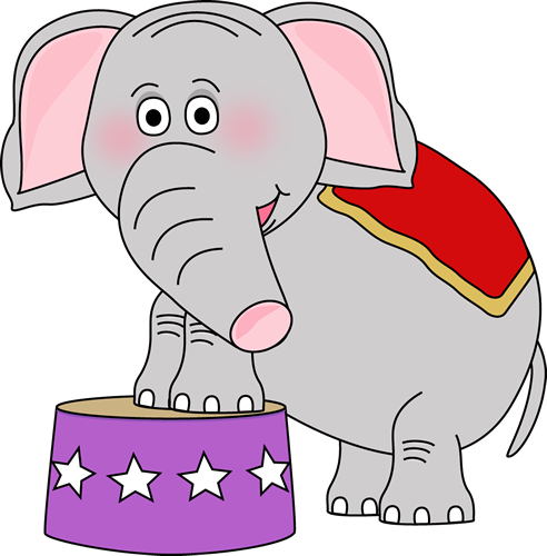 Circus Elephant Clip Art - Circus Elephant Image