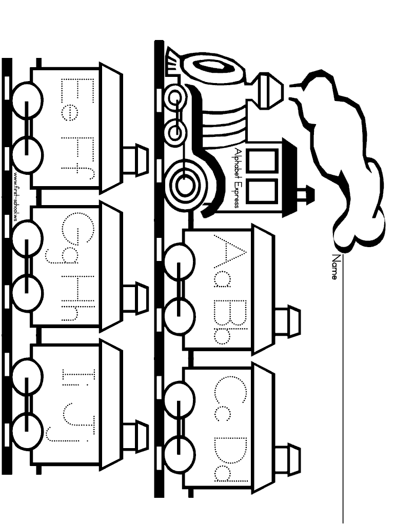 Train coloring pages kids - Coloring Pages & Pictures - IMAGIXS