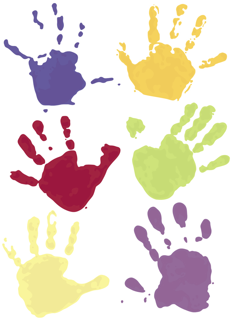 Printable Handprints - ClipArt | Clipart Panda - Free Clipart Images