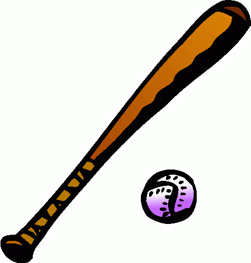 Baseball Bat And Ball Clipart | Clipart Panda - Free Clipart Images