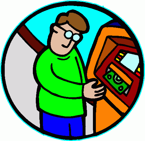 man_at_atm_2 clipart - man_at_atm_2 clip art
