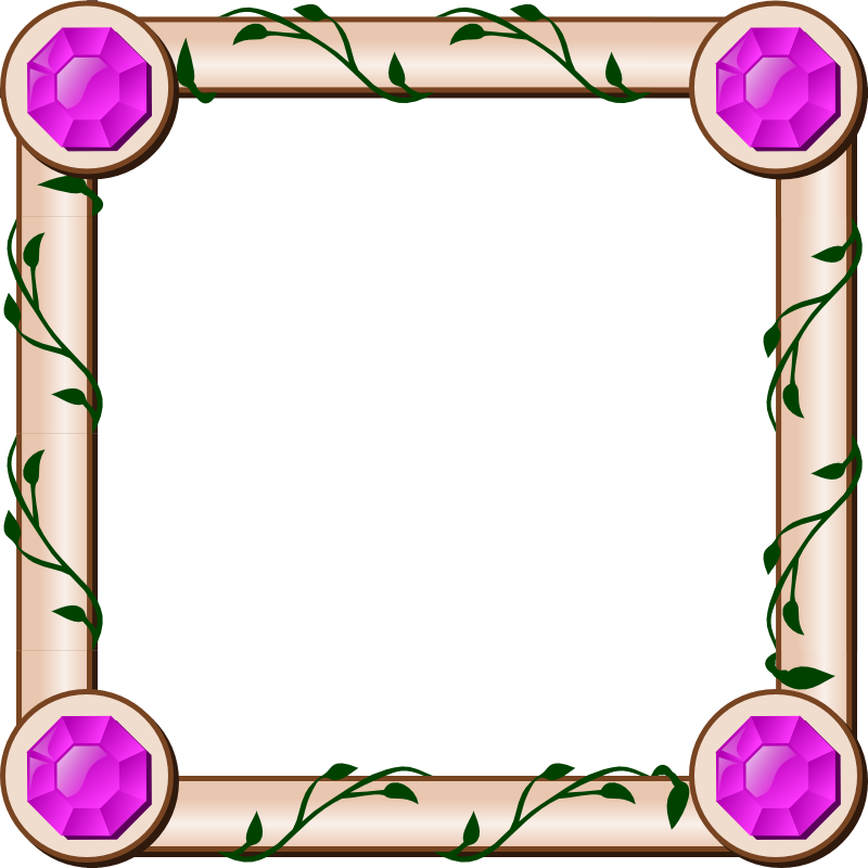 Clipart - RPG map ivy border