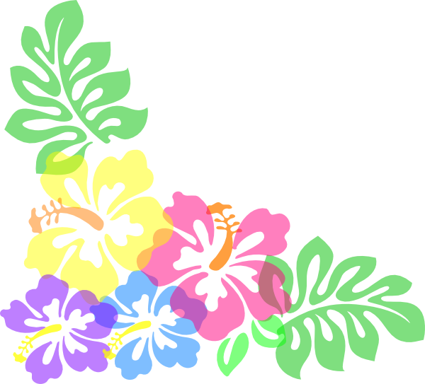 Hibiscus clip art - vector clip art online, royalty free & public ...