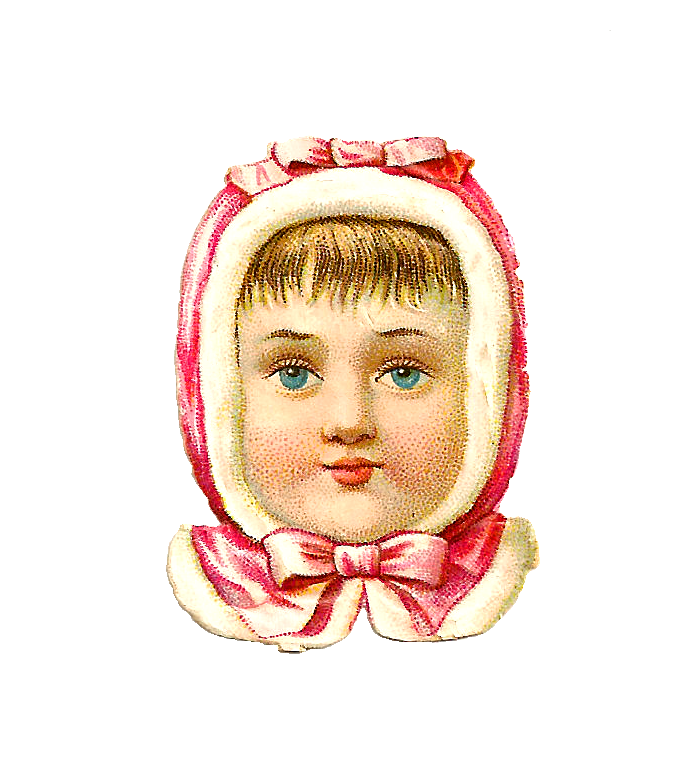 Antique Images: Free Vintage Graphic: Victorian Scrap of Baby Girl ...