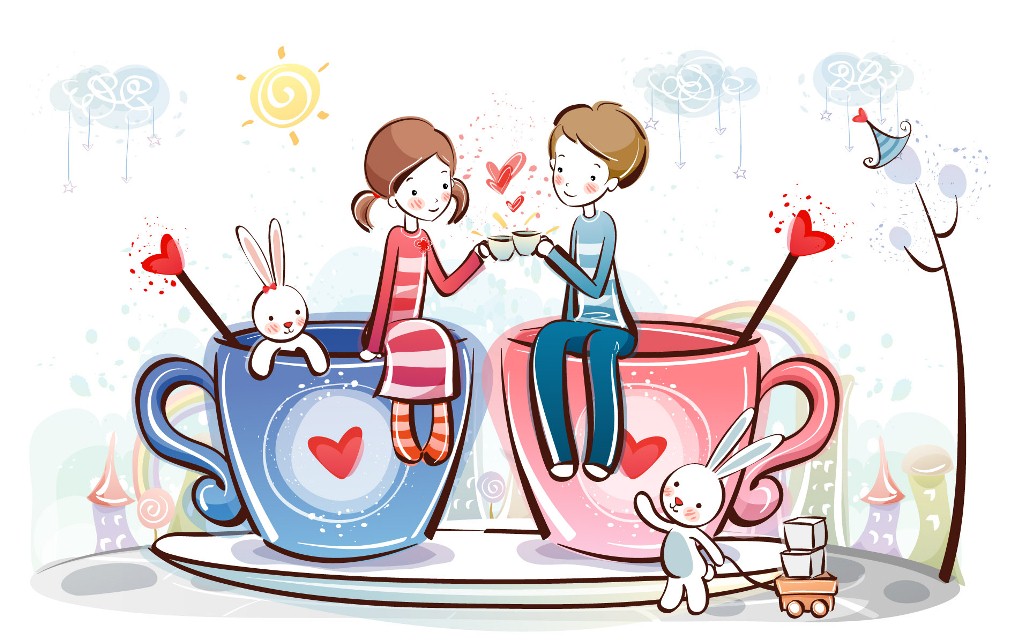 Download Cute Couple Love Valentines Day Wallpapers for windows ...