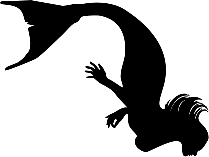 Mermaid Clipart Silhouette | Clipart Panda - Free Clipart Images