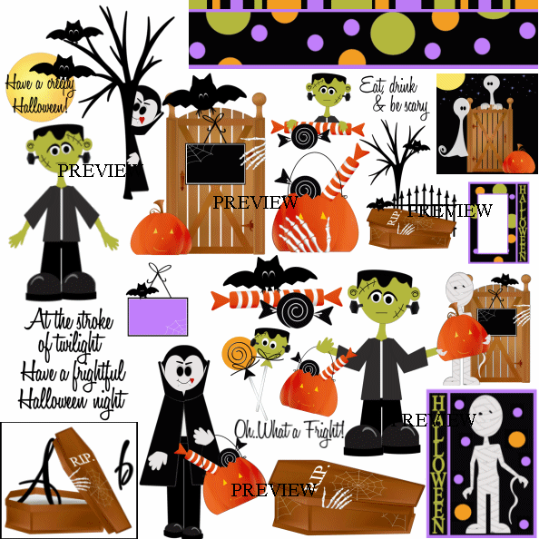Jeepers Creepers Halloween Monsters, vampires, skeleton from J ...