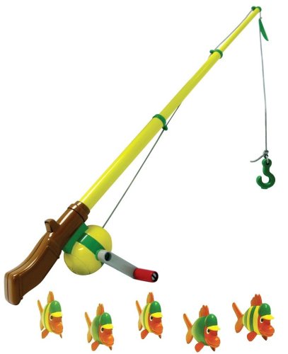 Amazon.com: Ertl John Deere Electronic Fishing Pole: Toys & Games