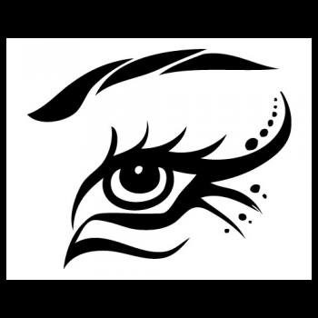 How to Draw a Tribal Eye, Step by Step, Tribal Art, Pop Culture ...