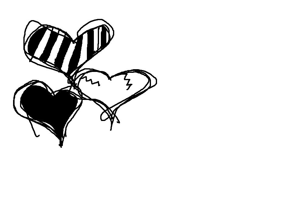 Black And White Hearts Backgrounds - Wallpaper Cave