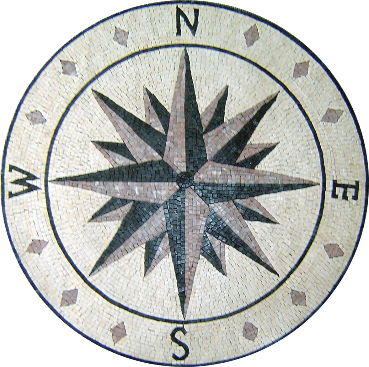 Mosaics - Mosaic Medallions - Nautical - MD130