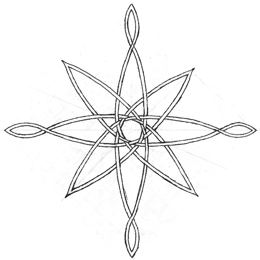 Compass Rose Drawing - Gallery