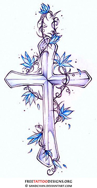50 Cross Tattoos | Tattoo Designs of Holy Christian, Celtic and ...