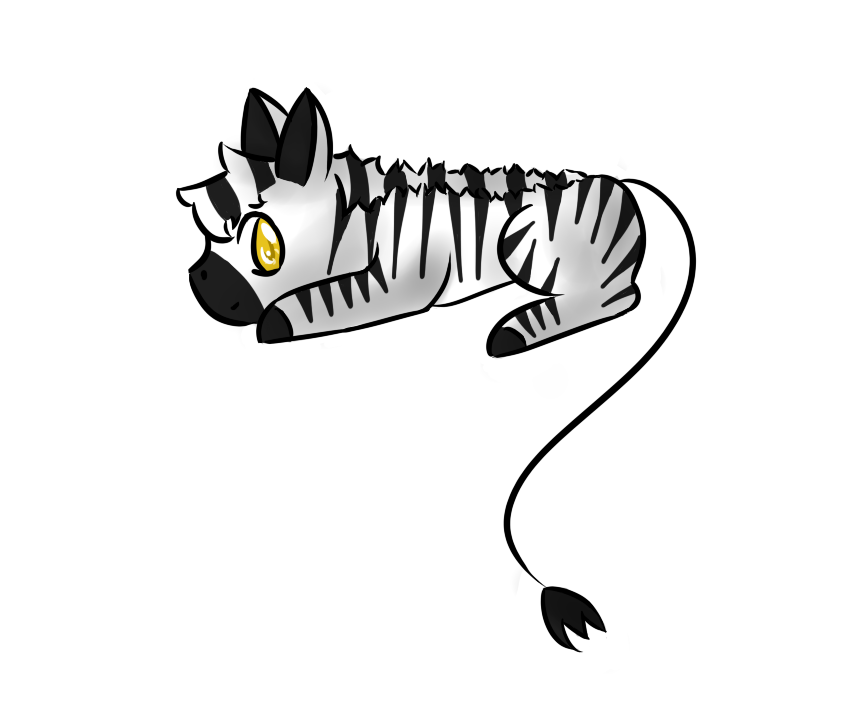 Zebra Chibi by AkeriHeart on deviantART
