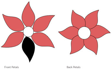 Printable eight petal flower template Mike Folkerth - King of ...
