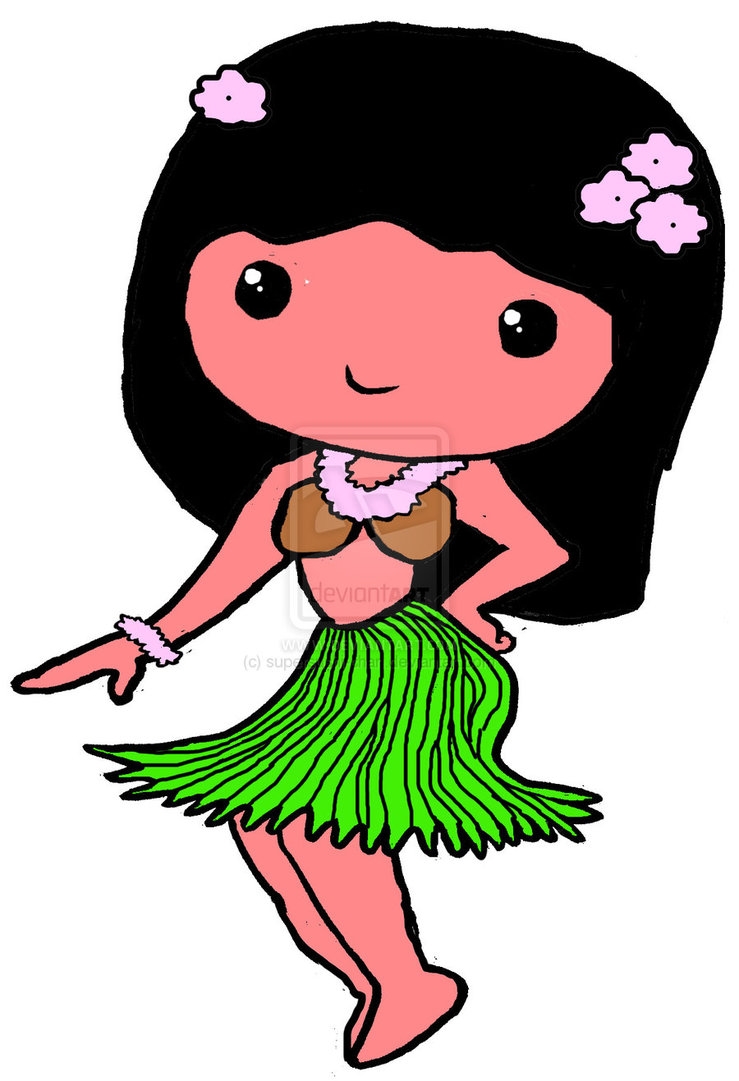 little hula dancer by supersushi-chan on deviantART