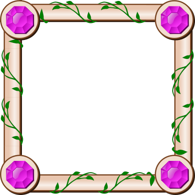 Ivy Square Frame Clip Art Download