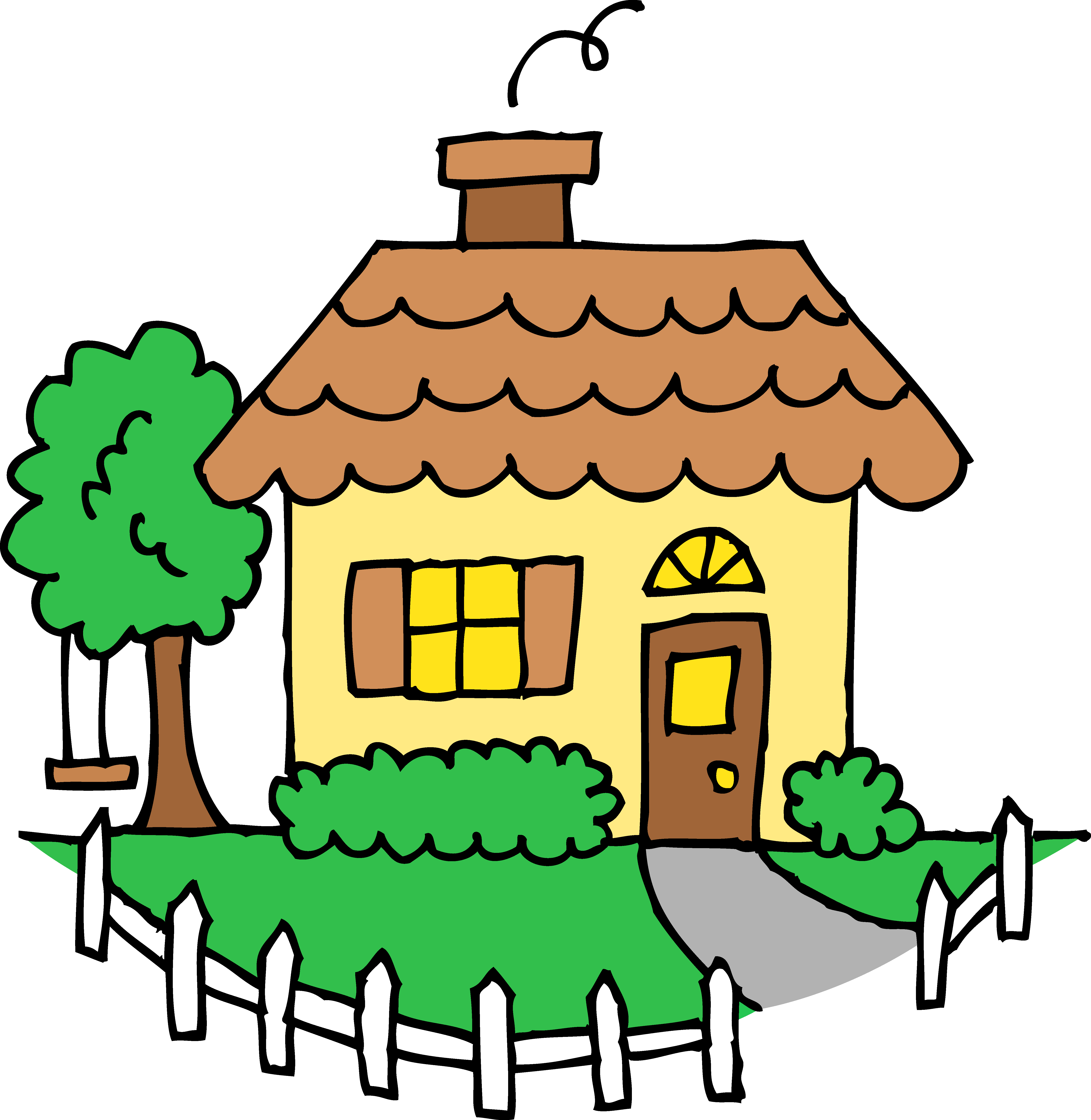 Cute House Drawing | Clipart Panda - Free Clipart Images