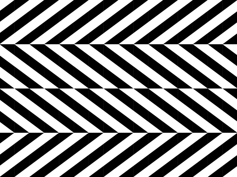 Optical Illusion Pattern PPT Backgrounds - Black, Pattern, White ...