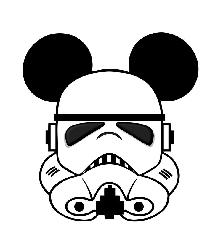 Star Wars Mickey head template | Princess Janay | Pinterest