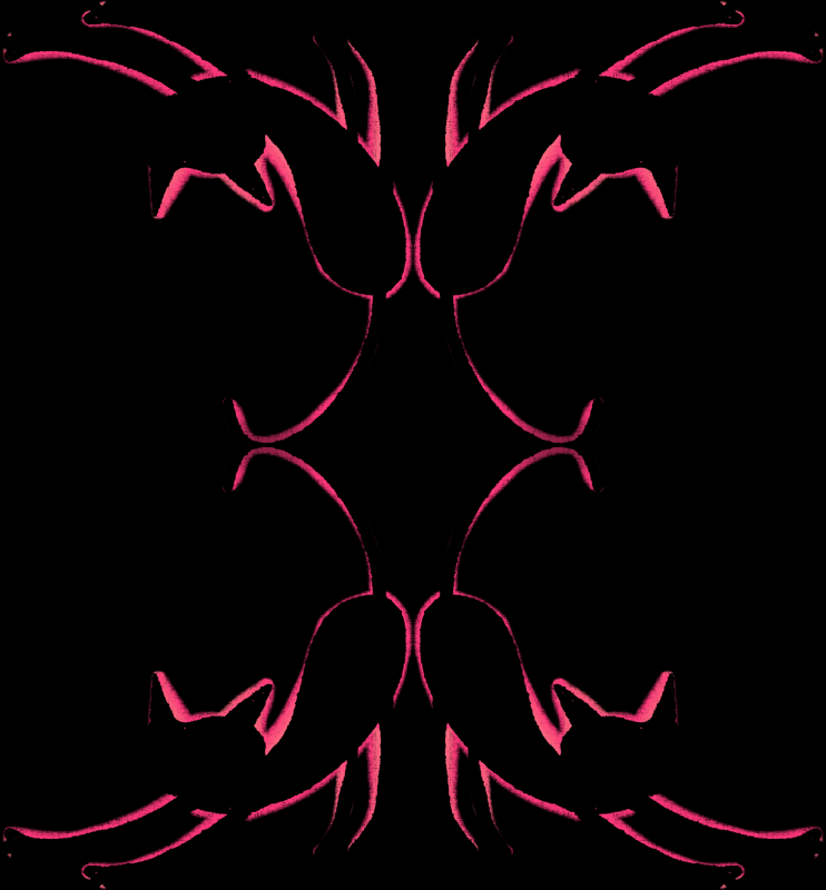 rrrBlack_Cat_Pink_Outline_ ...