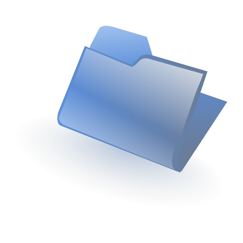 Clipart - Closed Folder
