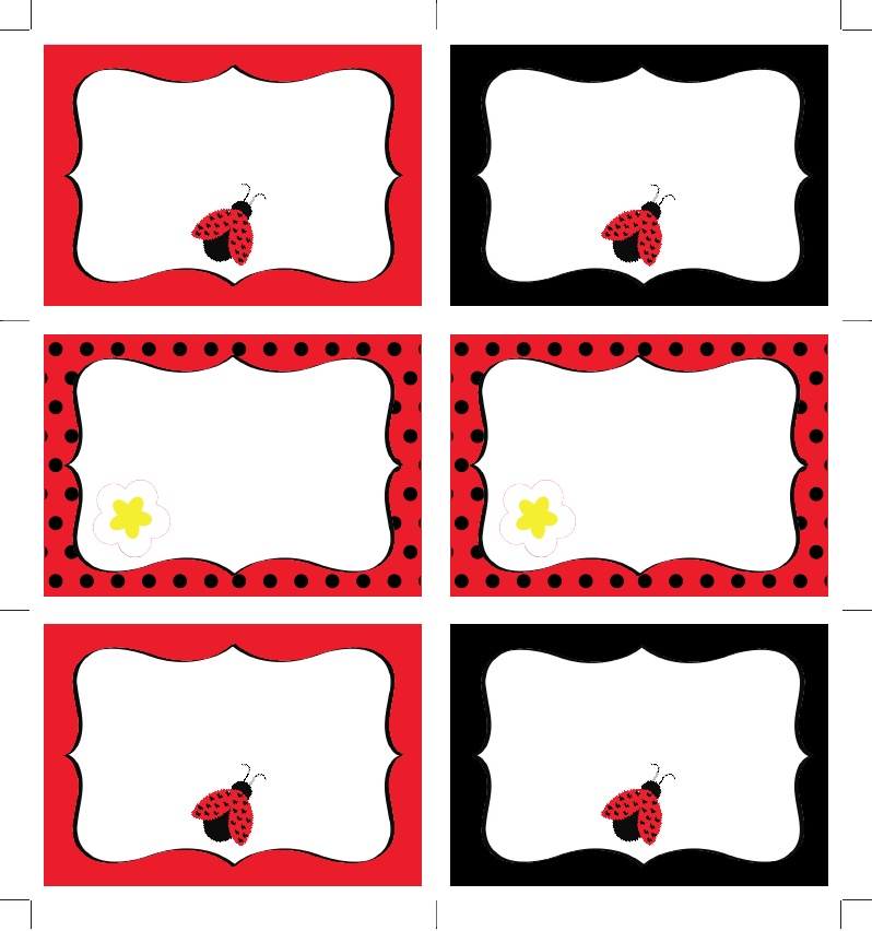 Ladybug cute printable resources Wag's Motorcycle Repair & Detailing
