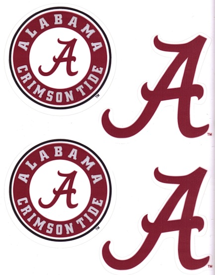 College Large Logo Sticker Sets