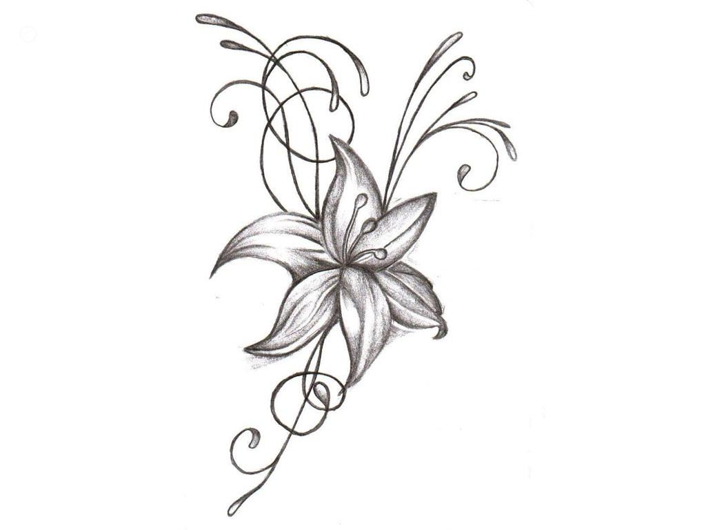 Pictures Of Flowers Tattoos - Cliparts.co