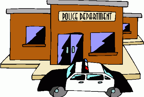 Pix For > Clip Art Police Station