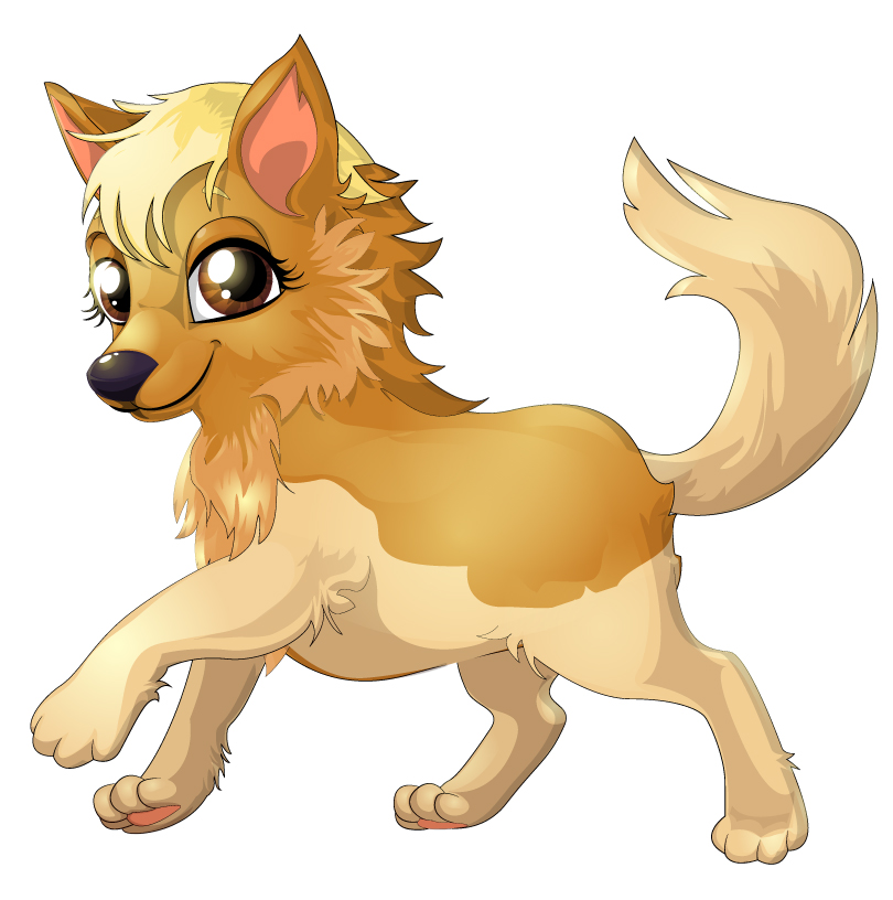 Cartoon Wolf Vector | Free Vector Graphic Download