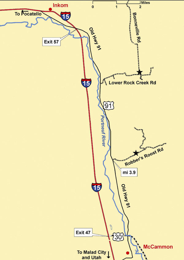 Robbers Roost (Portneuf Wildlife Management Area) - Idaho Birding ...