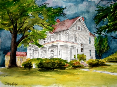 House drawings and Commission paintings