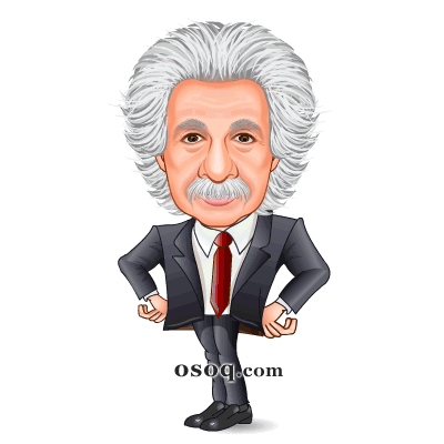 Albert Einstein Cartoon Animation | Osoq.com