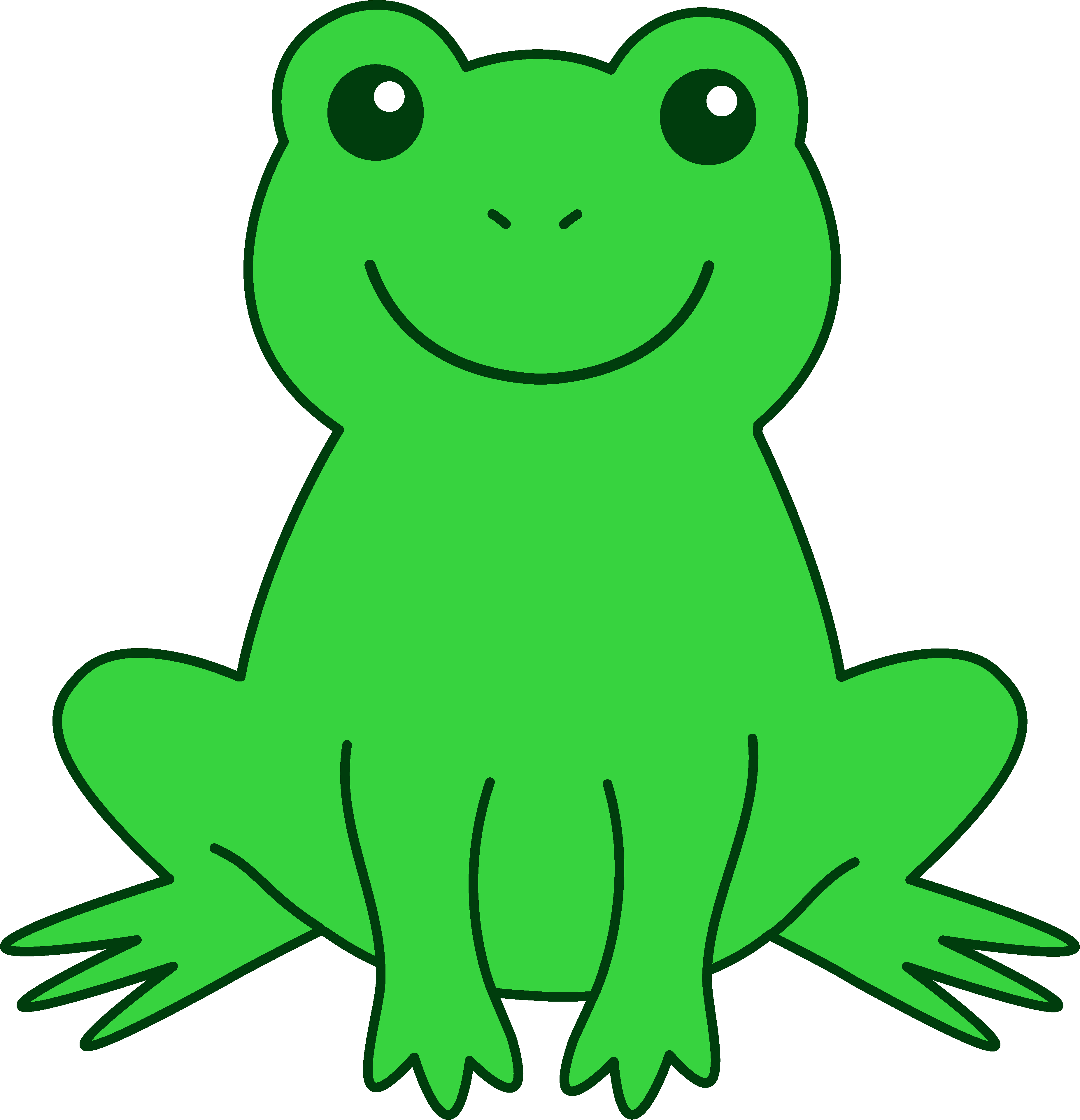 Frog Coloring Pages #90921, Animals | Kids Pedia