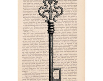 Popular items for skeleton key art on Etsy