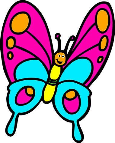 Butterfly Cartoon - Cliparts.co