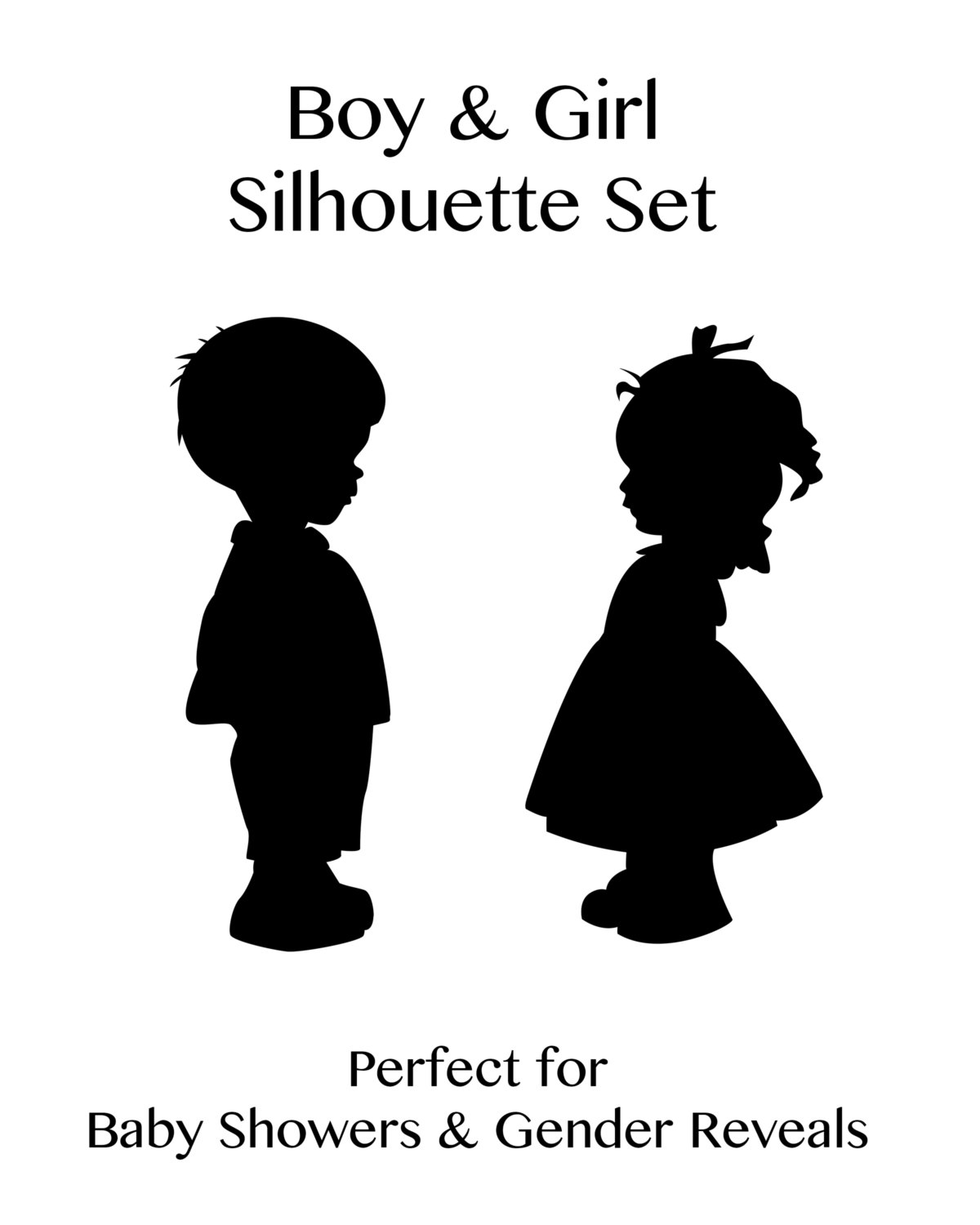 Popular items for boy silhouette on Etsy