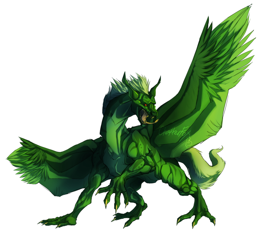 I am the green dragon — Weasyl