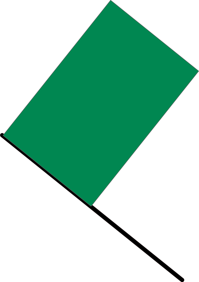 Green Flag SVG Vector file, vector clip art svg file