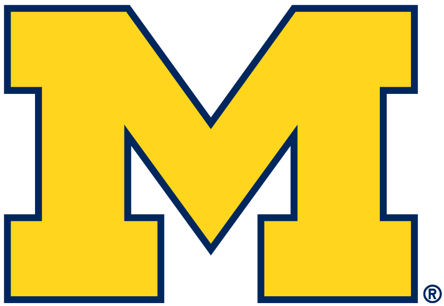 Michigan Wolverines Primary Logo - NCAA Division I (i-m) (NCAA i-m ...