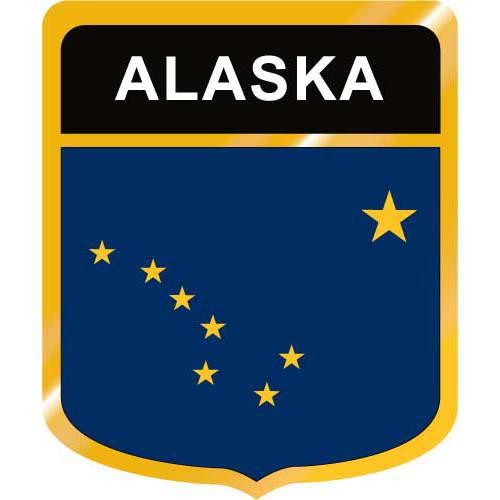 Alaska Flag Crest Clip Art